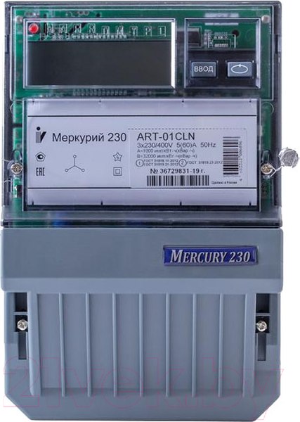 Изображение товара Счетчик электроэнергии электронный Меркурий ART-01 / 230