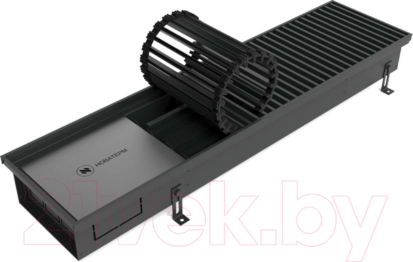 Изображение товара Конвектор внутрипольный Новатерм НТ-В-14/35/150 (черный)