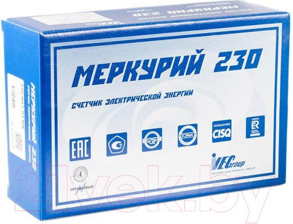 Изображение товара Счетчик электроэнергии электронный Меркурий AM-03 / 230