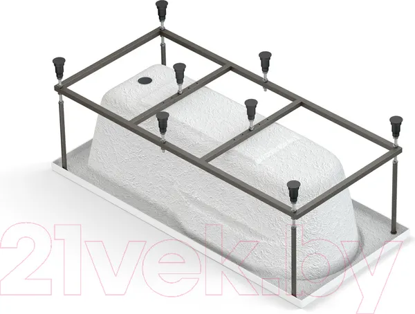 Изображение товара Ванна акриловая Cersanit Santana 170x70 (с каркасом и 2 экранами)