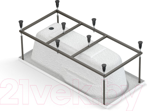 Изображение товара Ванна акриловая Cersanit Santana 150x70 (с каркасом и 2 экранами)
