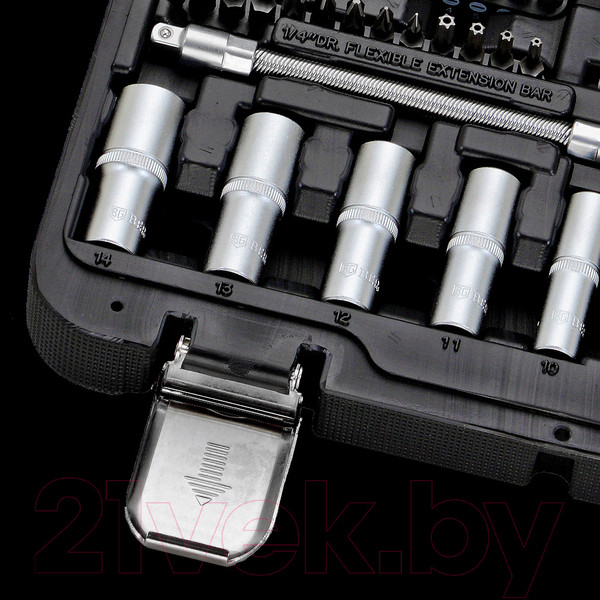 Изображение товара Универсальный набор инструментов BERGER 1/4"  / BG055-14 (55 предмета)