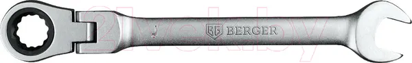 Изображение товара Гаечный ключ BERGER Комбинированный с шарниром 22мм / BG1251