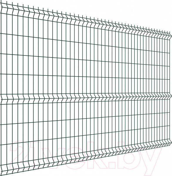 Изображение товара 3D панель заборная Белзабор Light RAL 7016 GL 1730x2500мм