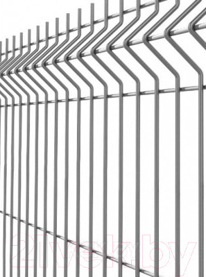 Изображение товара 3D панель заборная Белзабор Medium RAL 7016 GL 1730x2500мм