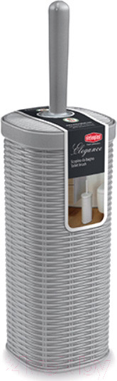 Изображение товара Ершик для унитаза Stefanplast 30722 (каменно-серый)