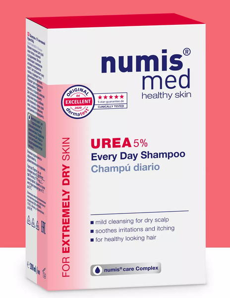 Изображение товара Шампунь для волос Numis Med С 5% мочевиной д/ежедневного применения для сухой кожи/40216000 (200мл)