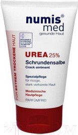 Изображение товара Крем для ног Numis Med Против трещин на пятках с 25% мочевиной / 40216050 (50мл)
