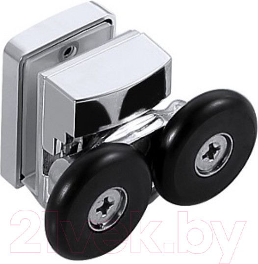 Изображение товара Душевой уголок Aquatek 100x100 / AQ ARI KV 10020BL (черный/прозрачное стекло)