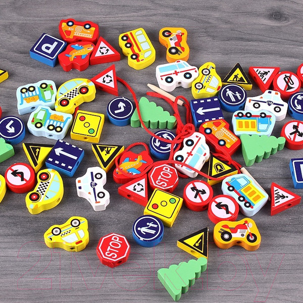 Изображение товара Развивающий игровой набор Darvish Транспорт / SR-T-2087