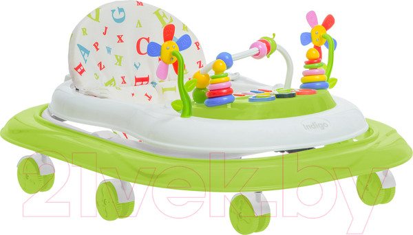 Изображение товара Ходунки INDIGO ABC (зеленый)