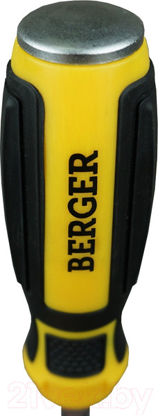 Изображение товара Отвертка BERGER Крестовая ударная с шестигранником PH3x150мм / BG1039