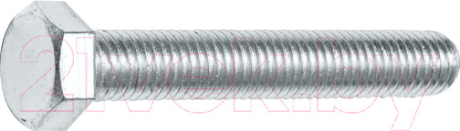 Изображение товара Болт Starfix Шестигранный М8х60 DIN 933 / SM-106825-50 (50шт, нержавеющая сталь А2)
