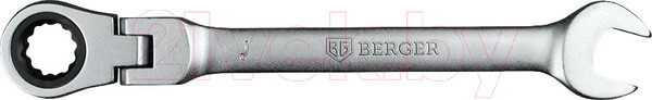 Изображение товара Гаечный ключ BERGER Комбинированный с шарниром 27мм / BG1256