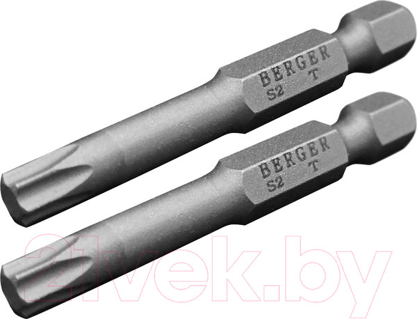 Изображение товара Набор бит BERGER Torx 10x50мм S2 / BG2412 (2шт)