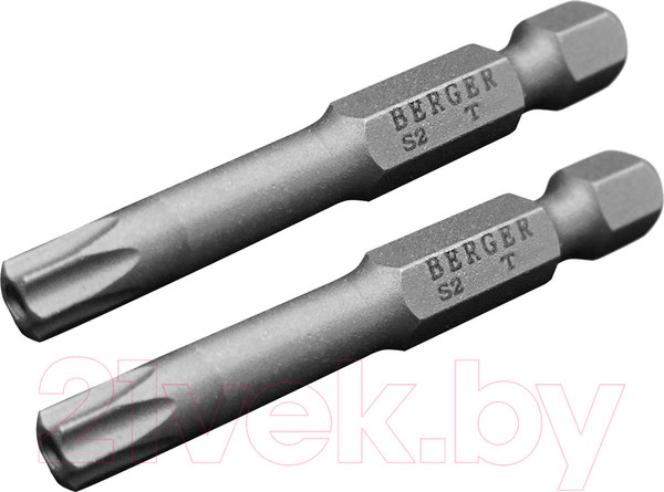Изображение товара Набор бит BERGER Torx T27Hx50мм S2 / BG2416 (2шт)