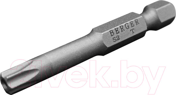 Изображение товара Набор бит BERGER Torx T30Hx50мм S2 / BG2417 (2шт)