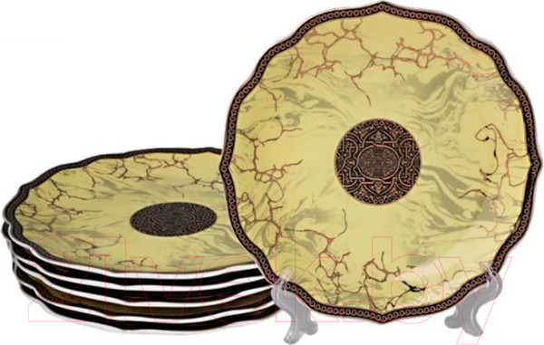 Изображение товара Набор тарелок Lenardi Мрамор 105-658 (6шт)