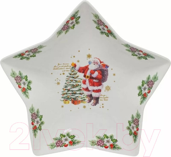 Блюдо Lenardi Новогодний 205-291