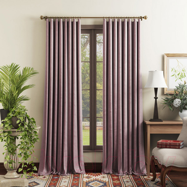 Изображение товара Комплект штор Pasionaria Репаблик 480x250 (розовый)