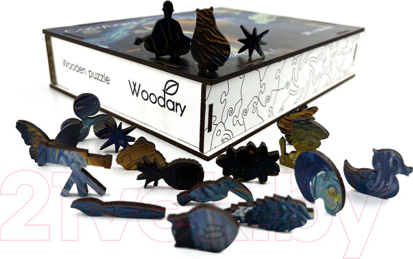 Изображение товара Пазл Woodary Капибара / 3262