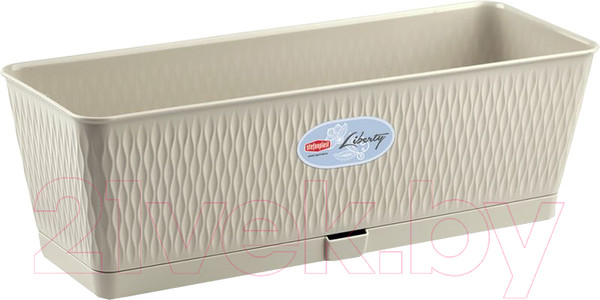 Изображение товара Вазон Stefanplast 87556 (слоновая кость)