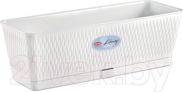 Изображение товара Вазон Stefanplast 70507 (белый)