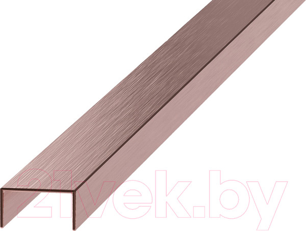 Изображение товара Профиль декоративный Eviso Exc-Line EXBR-0002 2700x8x8 (бронзовый браш)