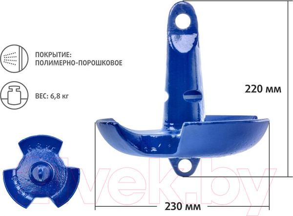 Изображение товара Якорь Тонар Тритон / T-AT-6.8