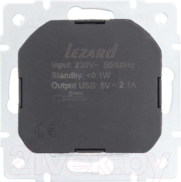 Изображение товара Розетка Lezard Vesna 742-3088-181
