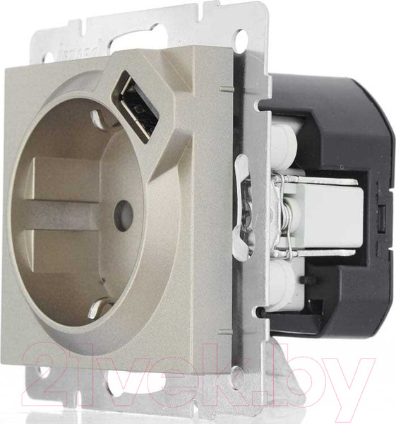 Изображение товара Розетка Lezard Vesna 742-3788-181