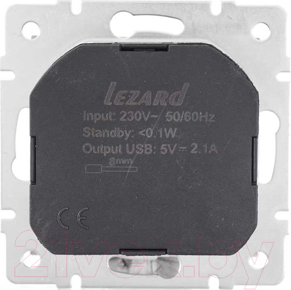 Изображение товара Розетка Lezard Vesna 742-3788-181