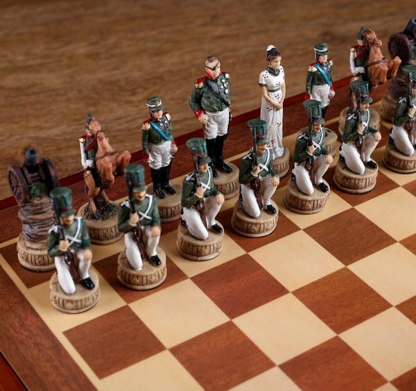 Изображение товара Шахматы Sima-Land Сувенирные Отечественная война / 4603580