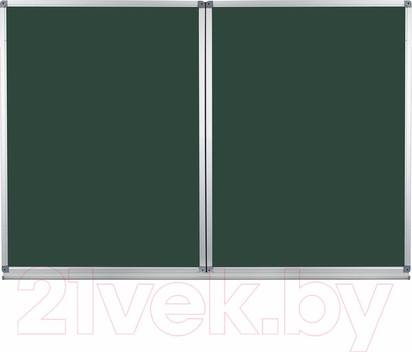 Изображение товара Меловая доска Staff 238009 (100х150/300см, зеленый)