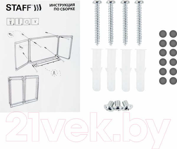 Изображение товара Меловая доска Staff 238009 (100х150/300см, зеленый)