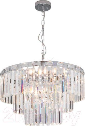 Изображение товара Люстра Евросвет Strotskis 10130/8 (хром/прозрачный хрусталь)