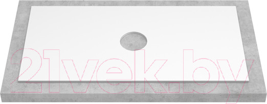 Изображение товара Столешница для тумбы в ванную ЗОВ 13 / CKP13W995458C1 (белый)