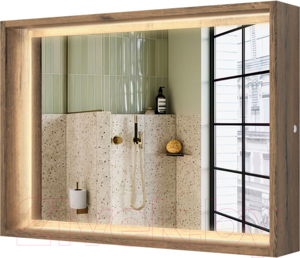 Изображение товара Зеркало ЗОВ Парма 100 / PZLDA995458 (атик)