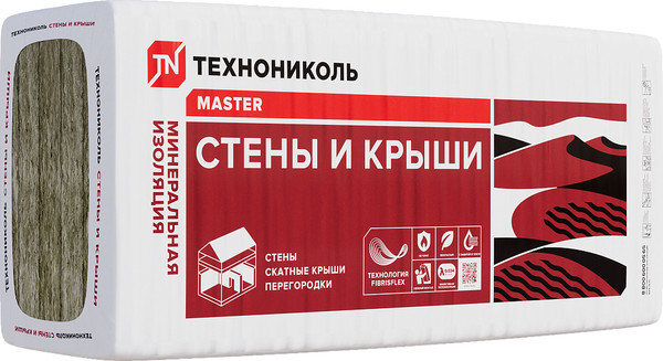 Изображение товара Минеральная вата Технониколь Стены и крыши 34 PN Pro 4 1000-610-100