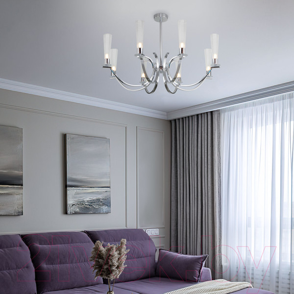 Изображение товара Люстра Евросвет 60141/8 (хром)