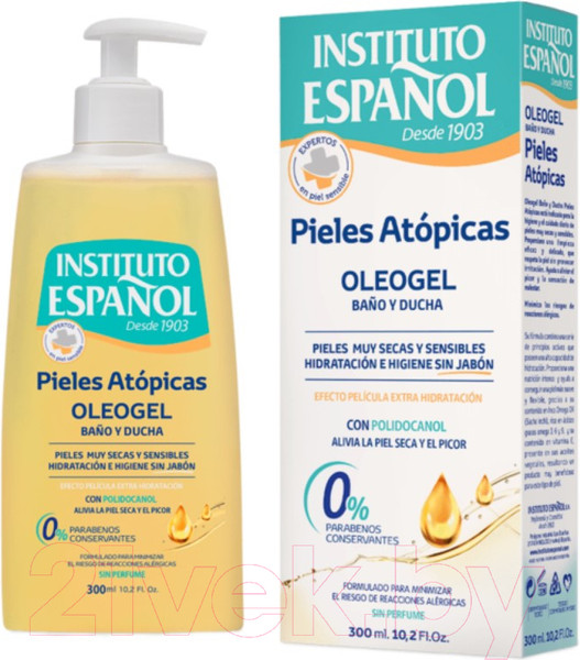 Изображение товара Масло для душа Instituto Espanol Pieles Atopicas (300мл)