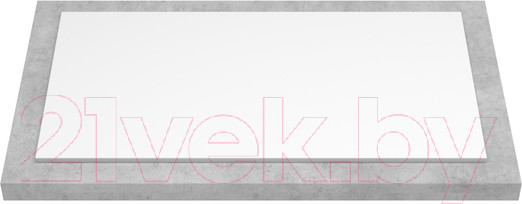 Изображение товара Столешница для тумбы в ванную ЗОВ 13 / CKP13W895458 (белый)