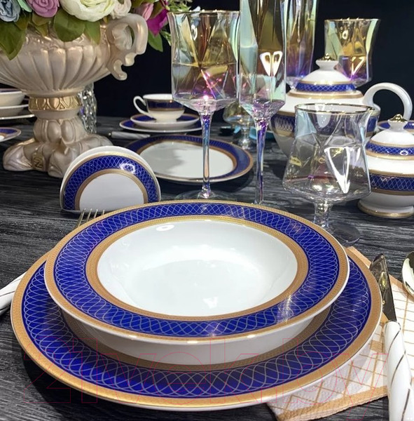 Изображение товара Набор тарелок Lenardi Сапфир 205-023 (6шт)