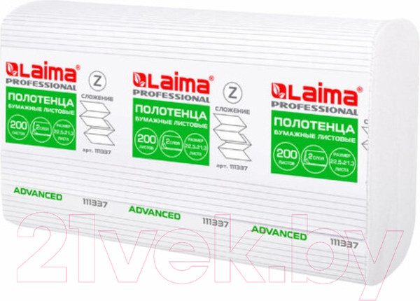 Изображение товара Бумажные полотенца Laima Advanced / 111337