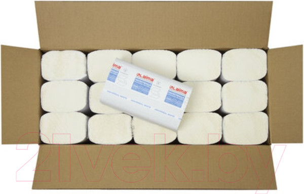Изображение товара Бумажные полотенца Laima Universal White / 111342