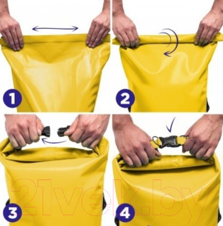 Изображение товара Гермомешок Helios HS-DB-7033100-Y (70л, желтый)