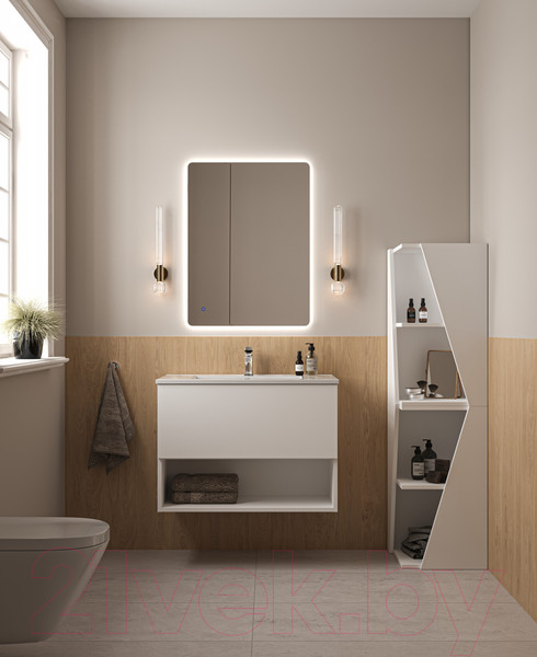 Изображение товара Полка для тумбы в ванную ЗОВ Кито 90 / SKW90 (белый)