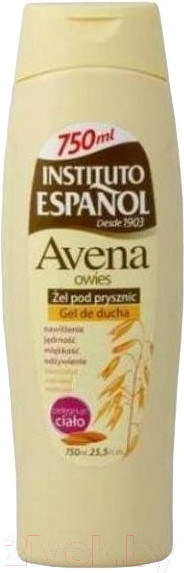 Изображение товара Гель для душа Instituto Espanol Avena Увлажняющий с протеинами овса (750мл)