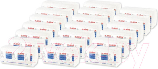 Изображение товара Бумажные полотенца Laima Universal White Plus / 111344