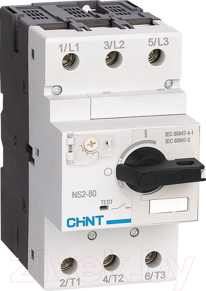 Изображение товара Автоматический выключатель пуска двигателя Chint 63-80А NS2-80 / 279725